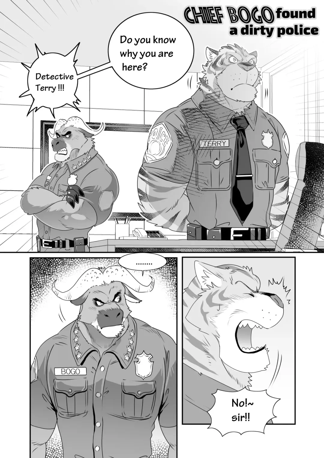 Read [Kuma Hachi] chief bogo found a dirty police - Fhentai.net