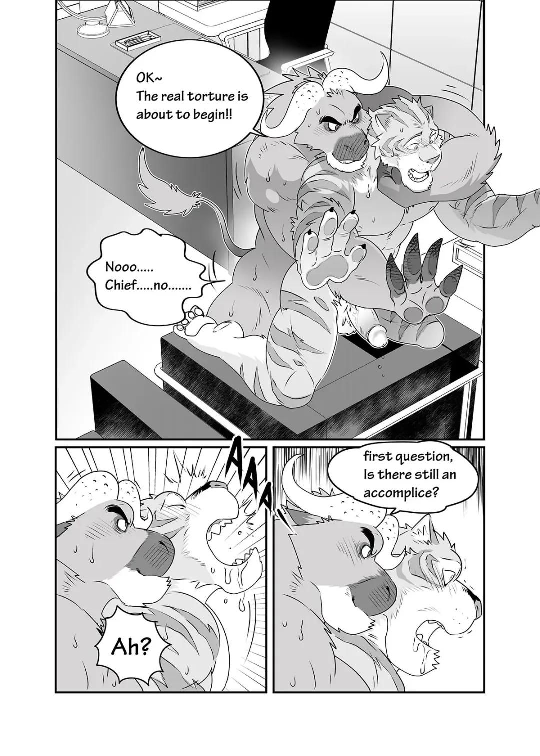 [Kuma Hachi] chief bogo found a dirty police Fhentai.net - Page 12