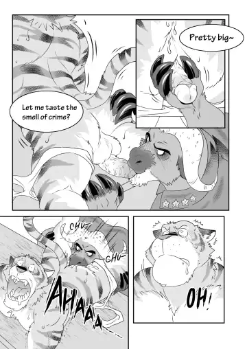 [Kuma Hachi] chief bogo found a dirty police Fhentai.net - Page 7