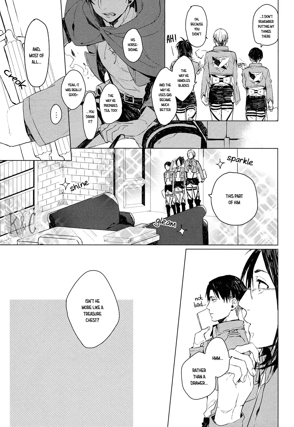 [Kirishima] Heichou no Hikidashi | Captain's Drawer Fhentai - Page 7