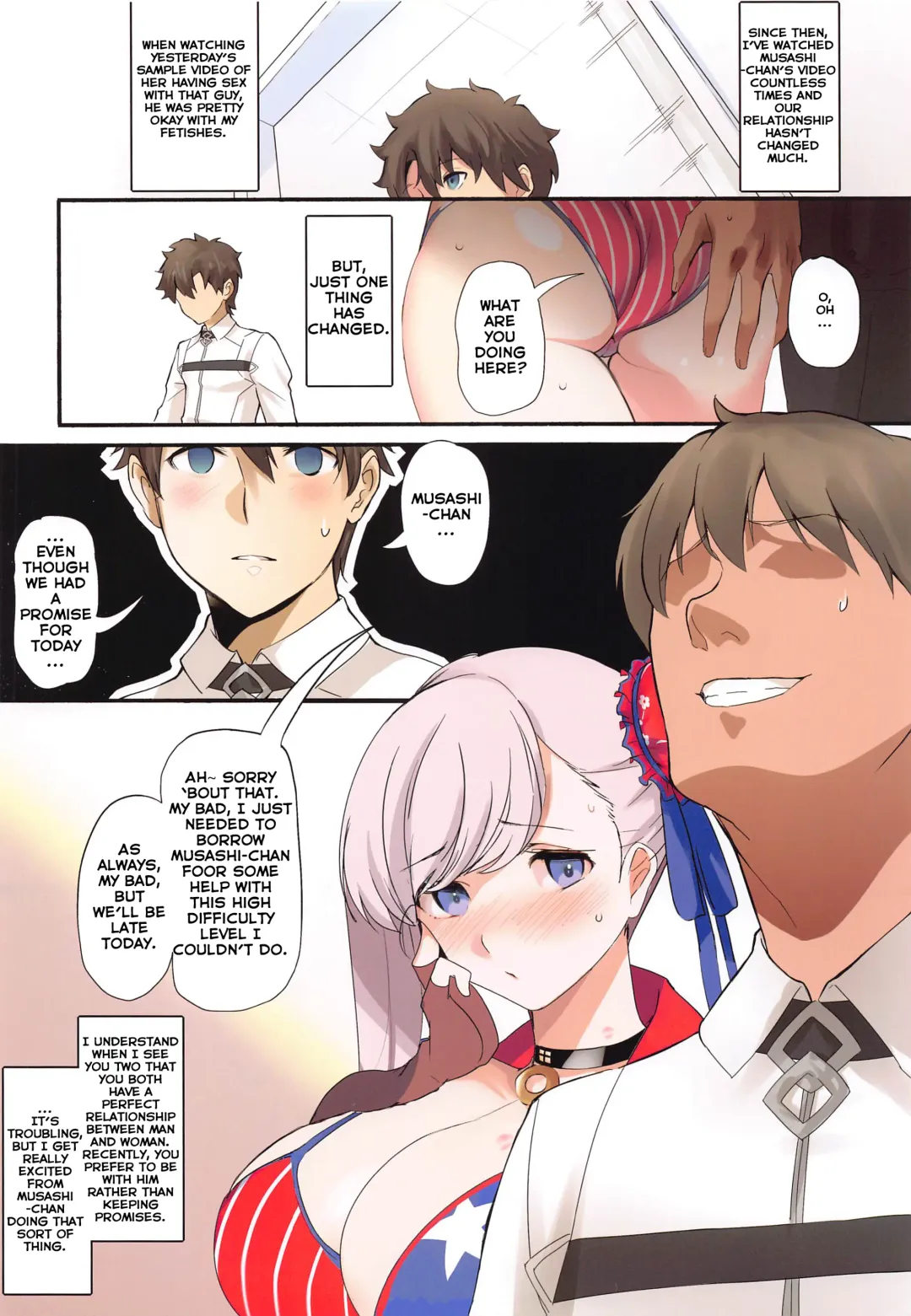 [Marushin] Netorase nanoni Maji ni Nacchau Miyamoto Musashi | Miyamoto Musashi Will Get Serious Even Though She's Being Stolen Away Fhentai - Page 19