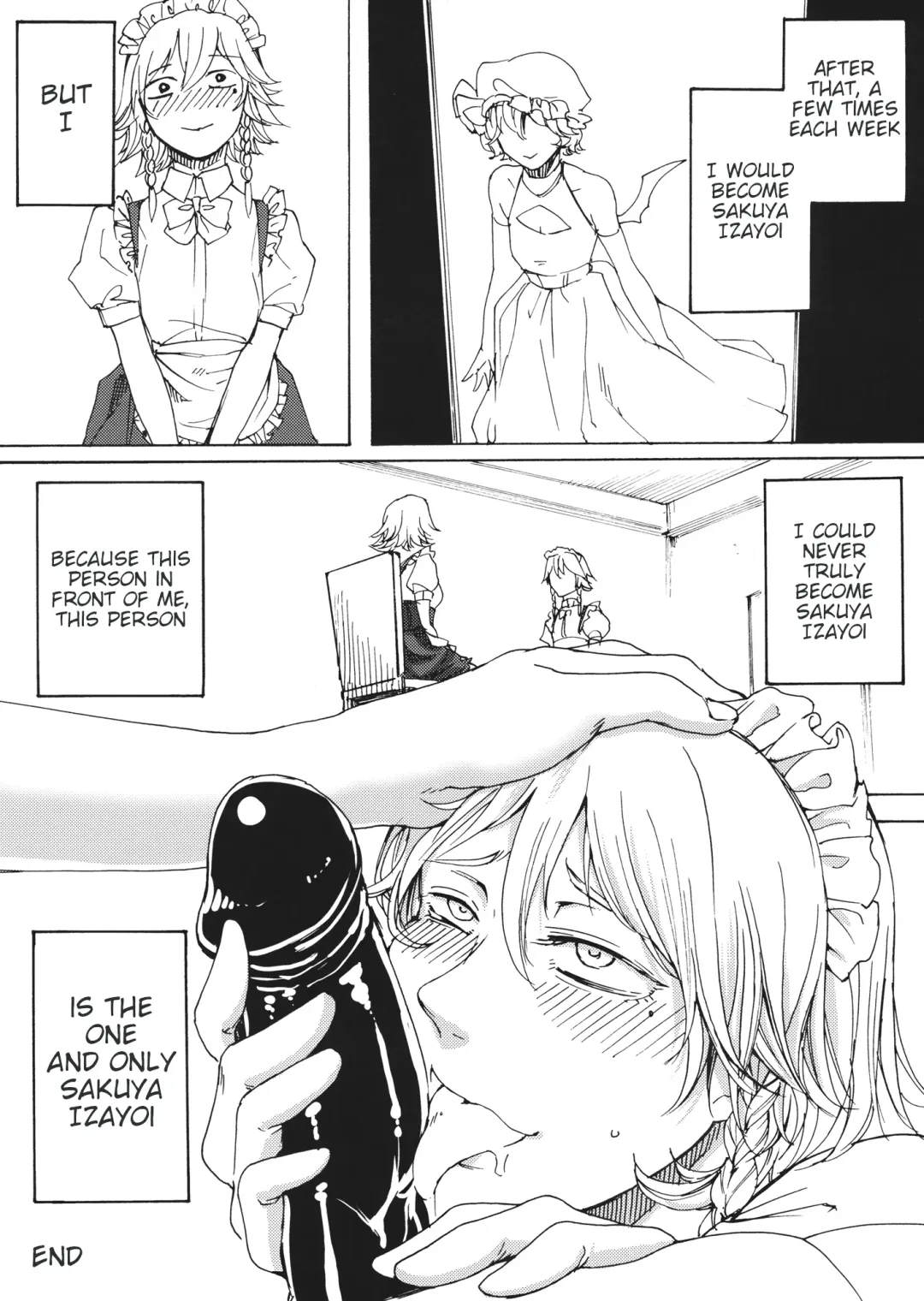 [Hasebe Souutsu] Boku wa Izayoi Sakuya ni Naritai | I Want to Be Sakuya Izayoi Fhentai - Page 27