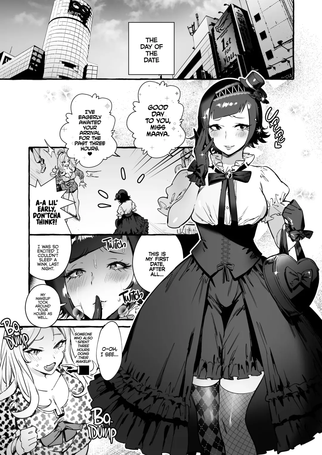 [Itami] Futanari-san to Nonke-san ♀ Hatsu Date Hen | Straight Girl Meets Futa: The First Date (decensored) Fhentai.net - Page 11