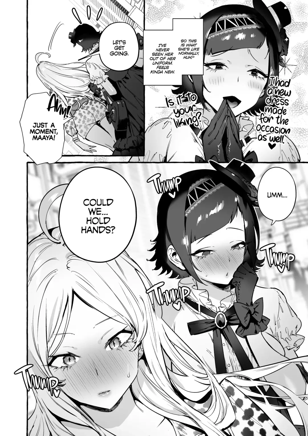 [Itami] Futanari-san to Nonke-san ♀ Hatsu Date Hen | Straight Girl Meets Futa: The First Date (decensored) Fhentai.net - Page 12