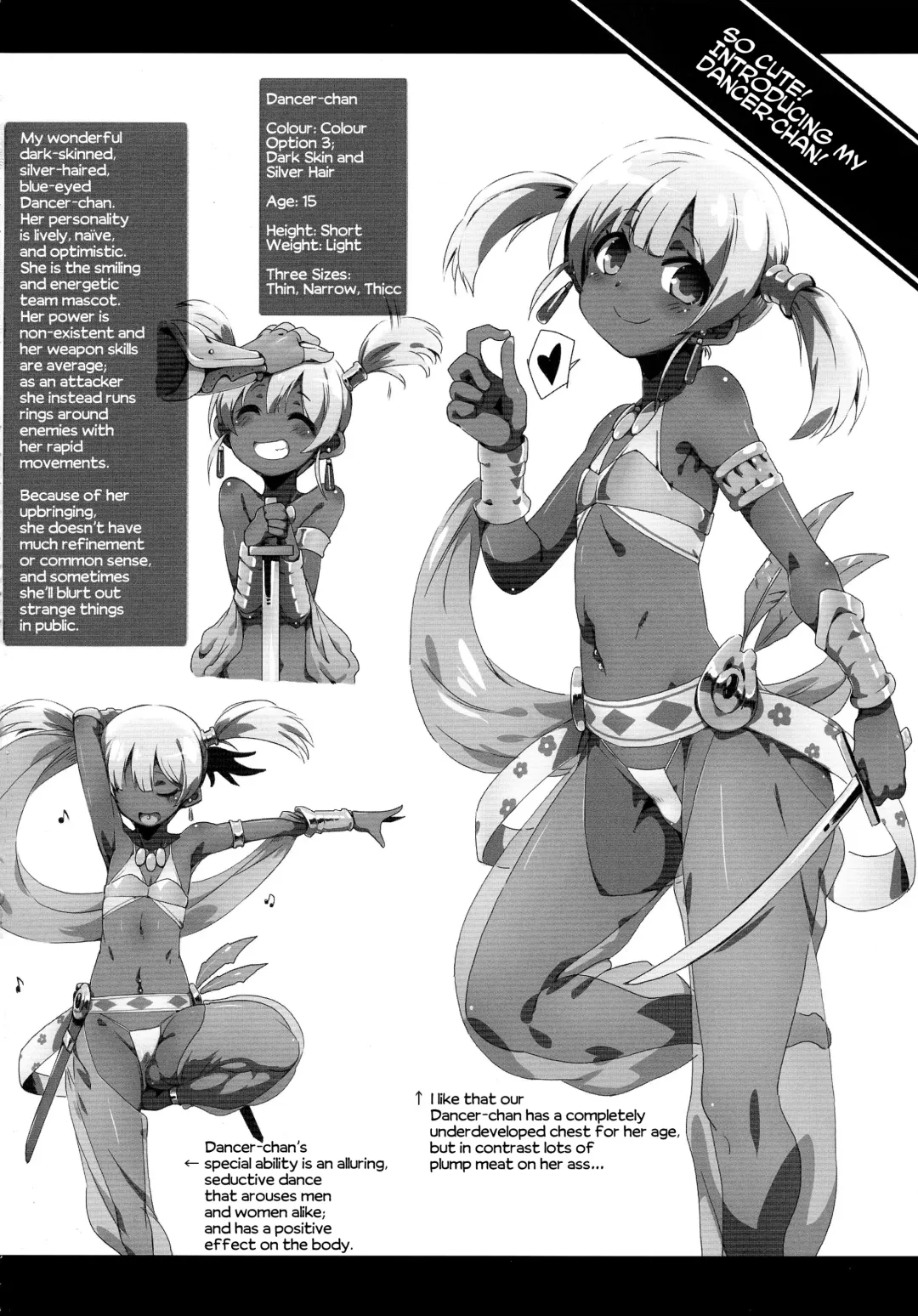 [Tokyo] Ore no Kuro Hada Loli Bitch Dancer-chan Kawaii Fhentai - Page 4