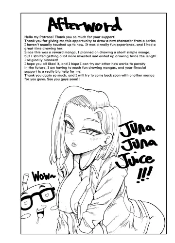 [Juna Juna Juice] Seiyoku ni Katenai Android | The Lady Android who Lost to Lust (decensored) Fhentai.net - Page 35