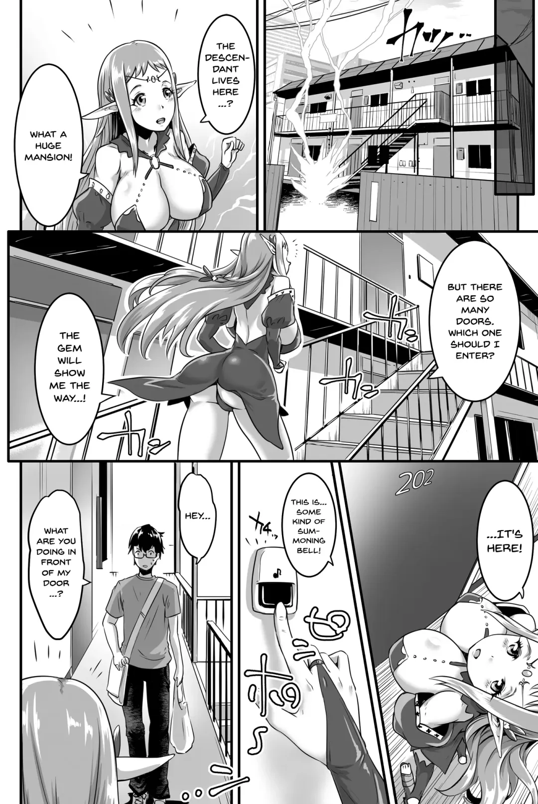 [Lewis Mclaren] Kyonyuu Elf Hime Sofina ga Kita | Here Comes the Big Breasted Elf Princess Sofina Fhentai - Page 4