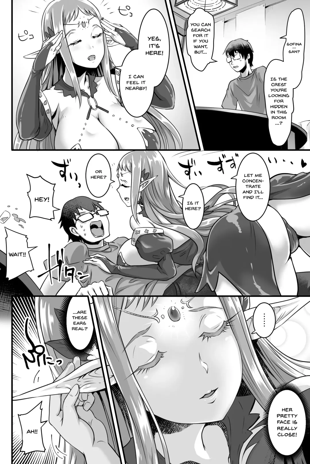 [Lewis Mclaren] Kyonyuu Elf Hime Sofina ga Kita | Here Comes the Big Breasted Elf Princess Sofina Fhentai - Page 6