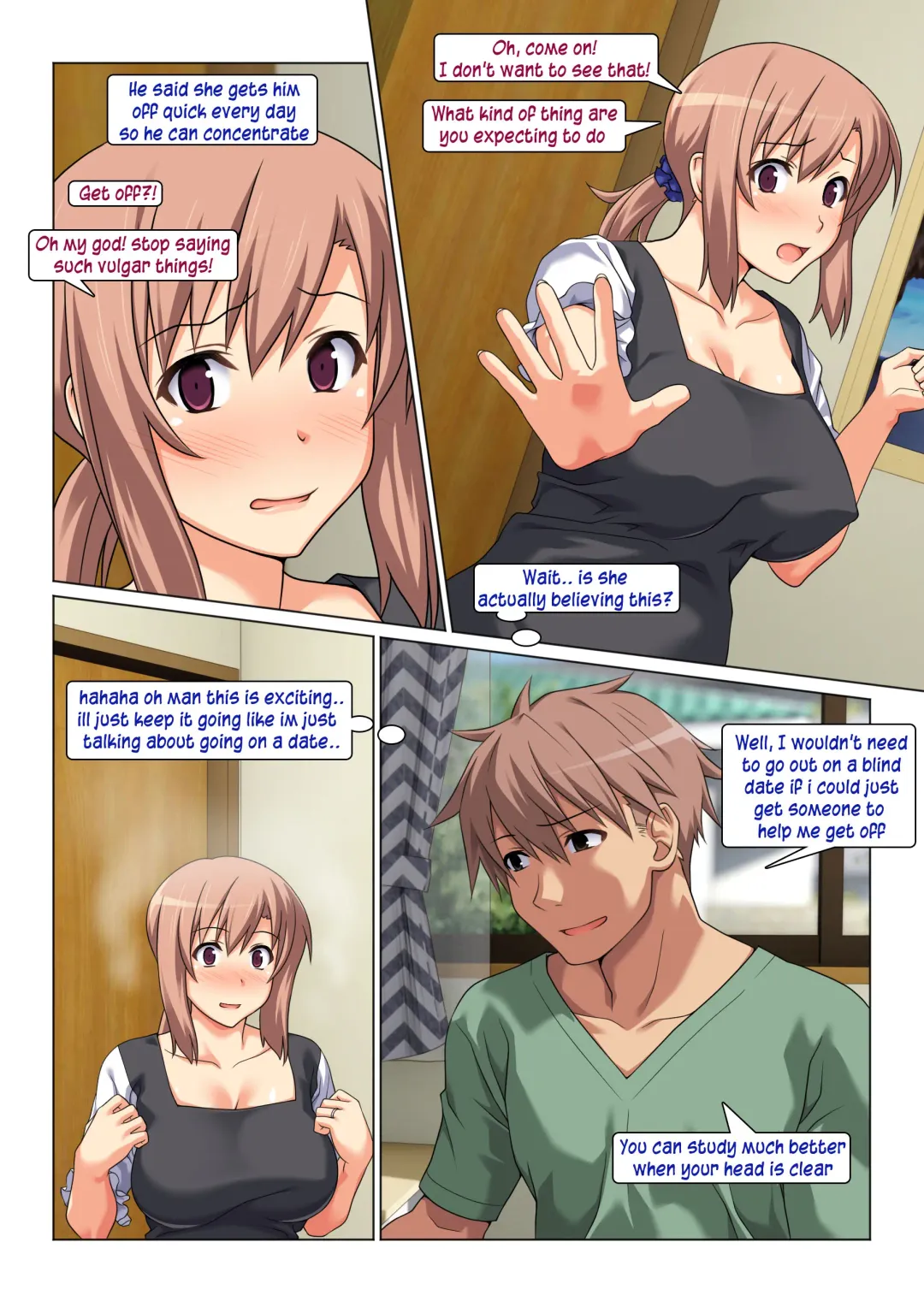 [Kamatori Pokari] Seiseki UP o Jouken ni Mainichi Nuite kureru Okaa-san | His Mother gets him off every day as long as his grades improve Fhentai - Page 5