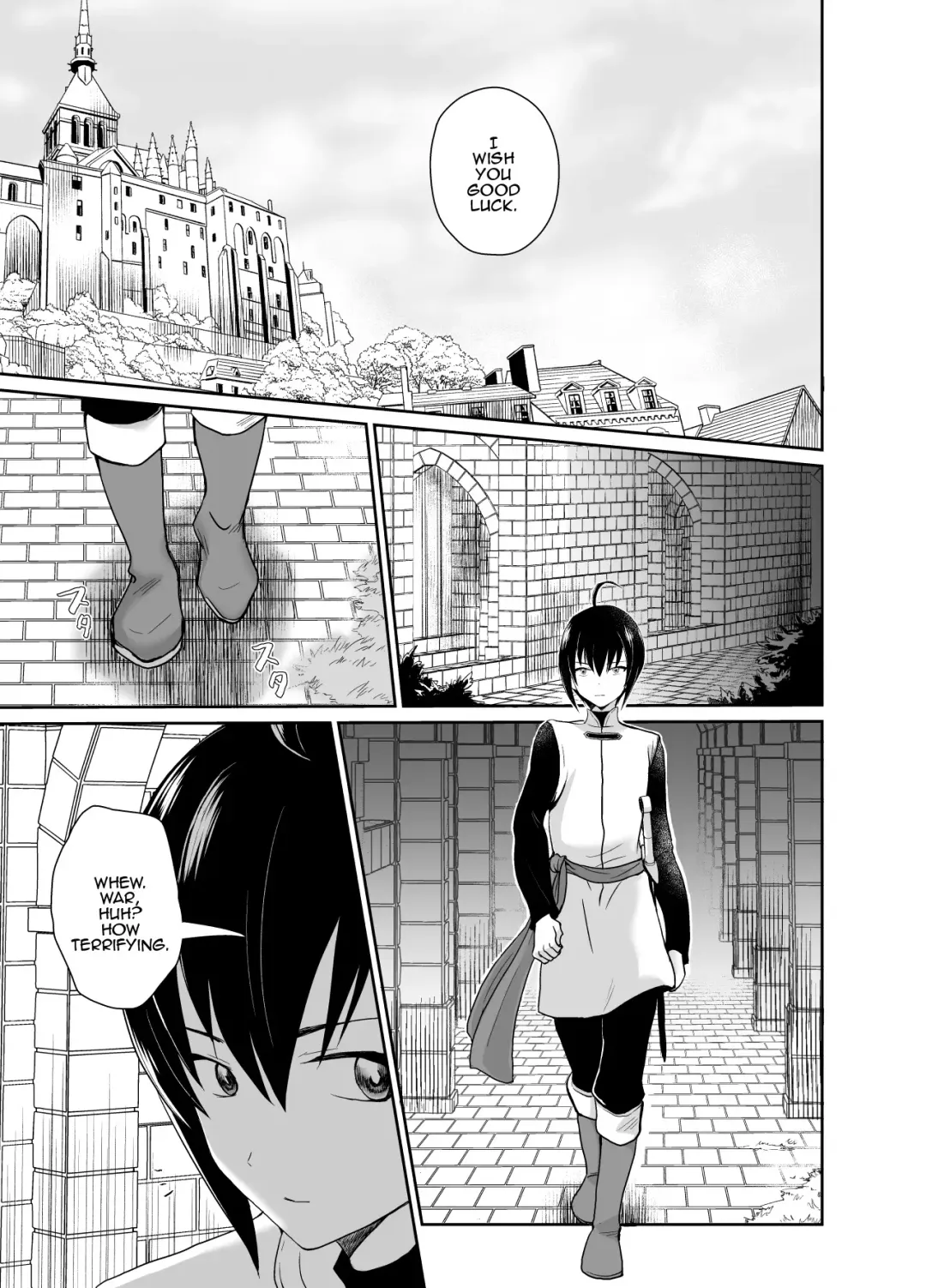 [Taguchi Monyata] Kawaisou na Ouji-sama wa Warui Mahou de Oshiro no Mesu Benki ni Sarete Shimaimashita | The Pitiful Prince was Turned into the Castle's Bitch Toilet Through Evil Magic Fhentai.net - Page 6