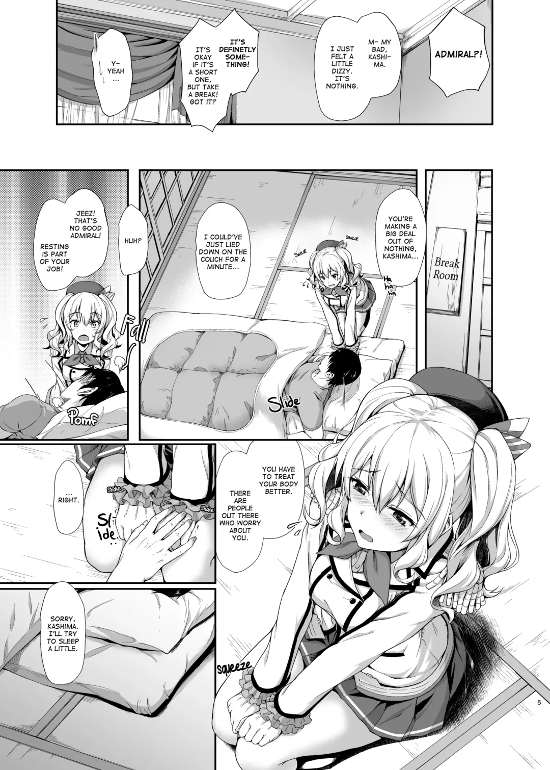 [Awayume] Amaama Kashima | Sweet Sweet Kashima (decensored) Fhentai.net - Page 4