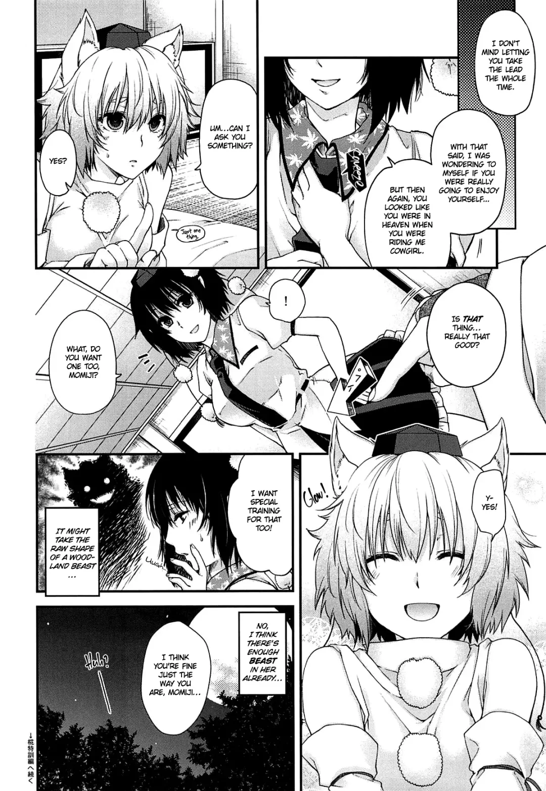 [Hiyoshi Hana] Yotogi Momiji | Sleeping with Momiji Fhentai.net - Page 19