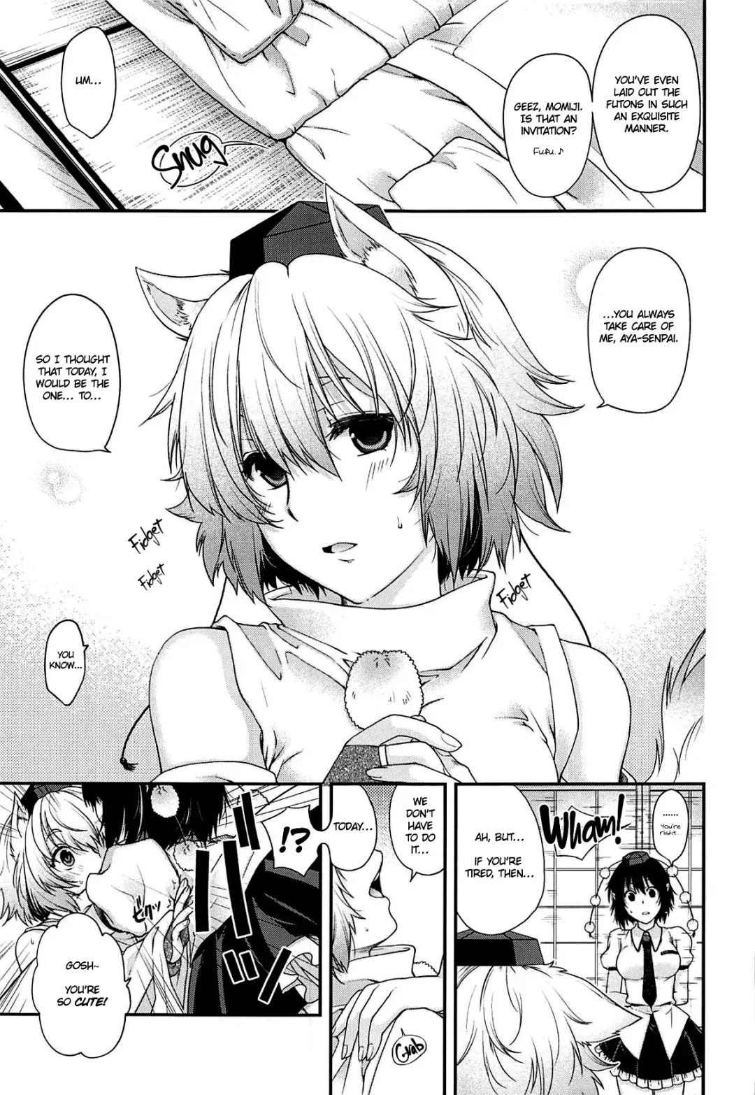 [Hiyoshi Hana] Yotogi Momiji | Sleeping with Momiji Fhentai.net - Page 8