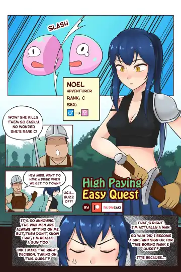 [Rudy Saki] High Paying Easy Quest - Fhentai.net