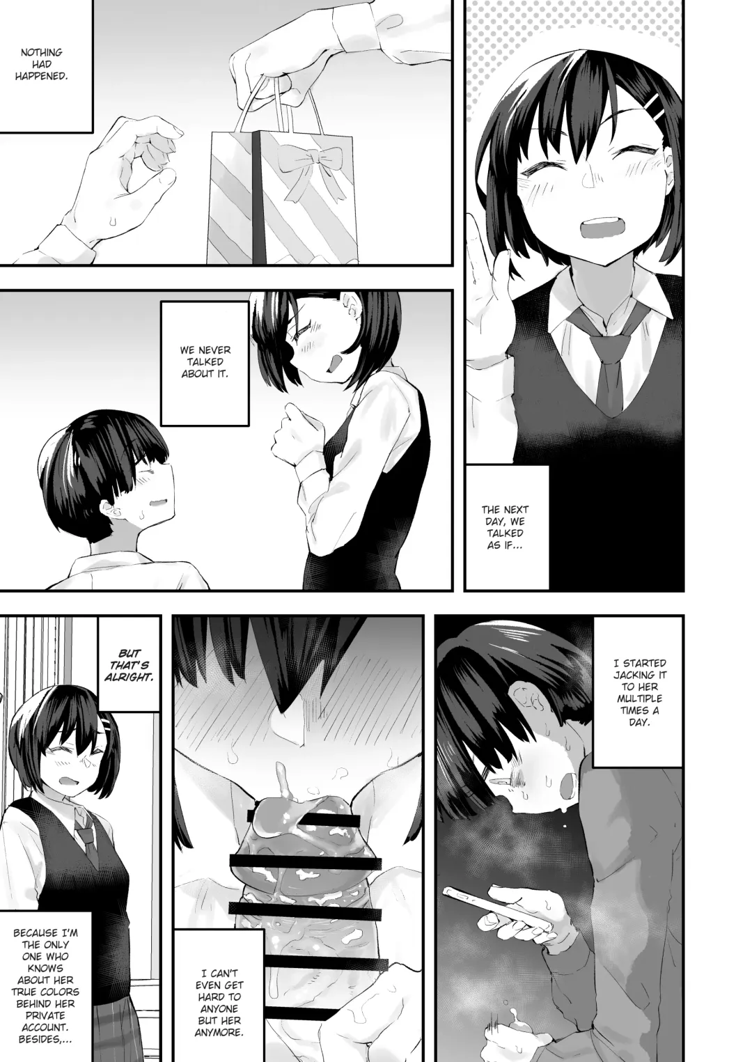 [Anon 2-okunen] Classmate ga Uraaka de Mainichi Ochinpo Asari Shiterukamoshirenai |  My classmate might be surfing the world wide web for dirty dicks with her private acc every day. Fhentai - Page 36