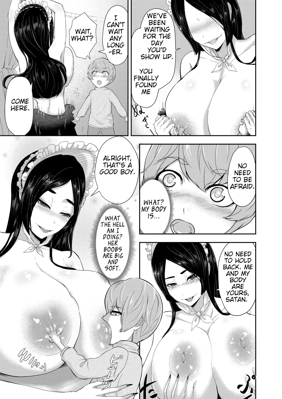 [Oshiro] Shota Maou to Majo Dorei no Houshi | Shota Satan and the Witch Slaves Services Fhentai - Page 3