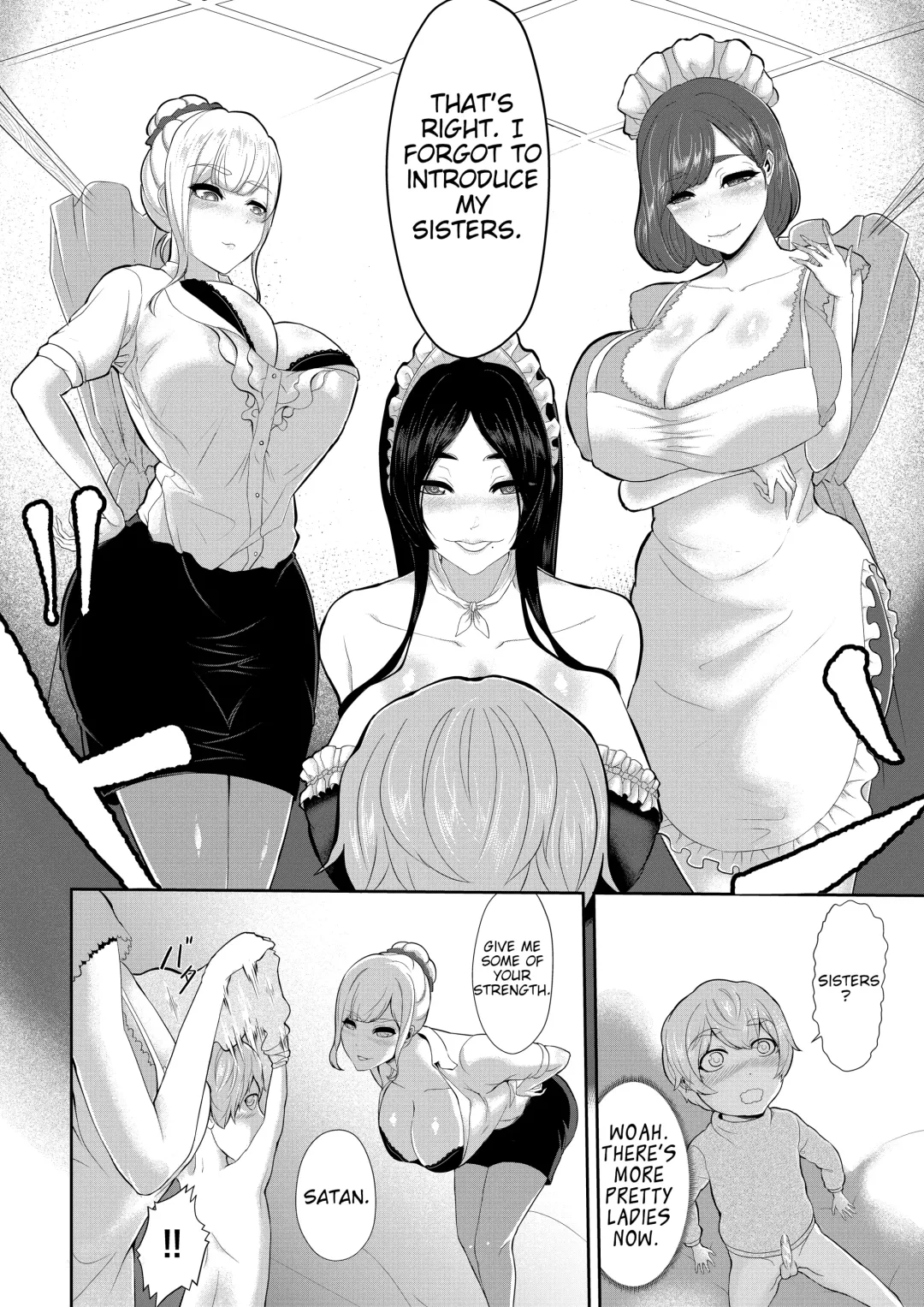 [Oshiro] Shota Maou to Majo Dorei no Houshi | Shota Satan and the Witch Slaves Services Fhentai - Page 8