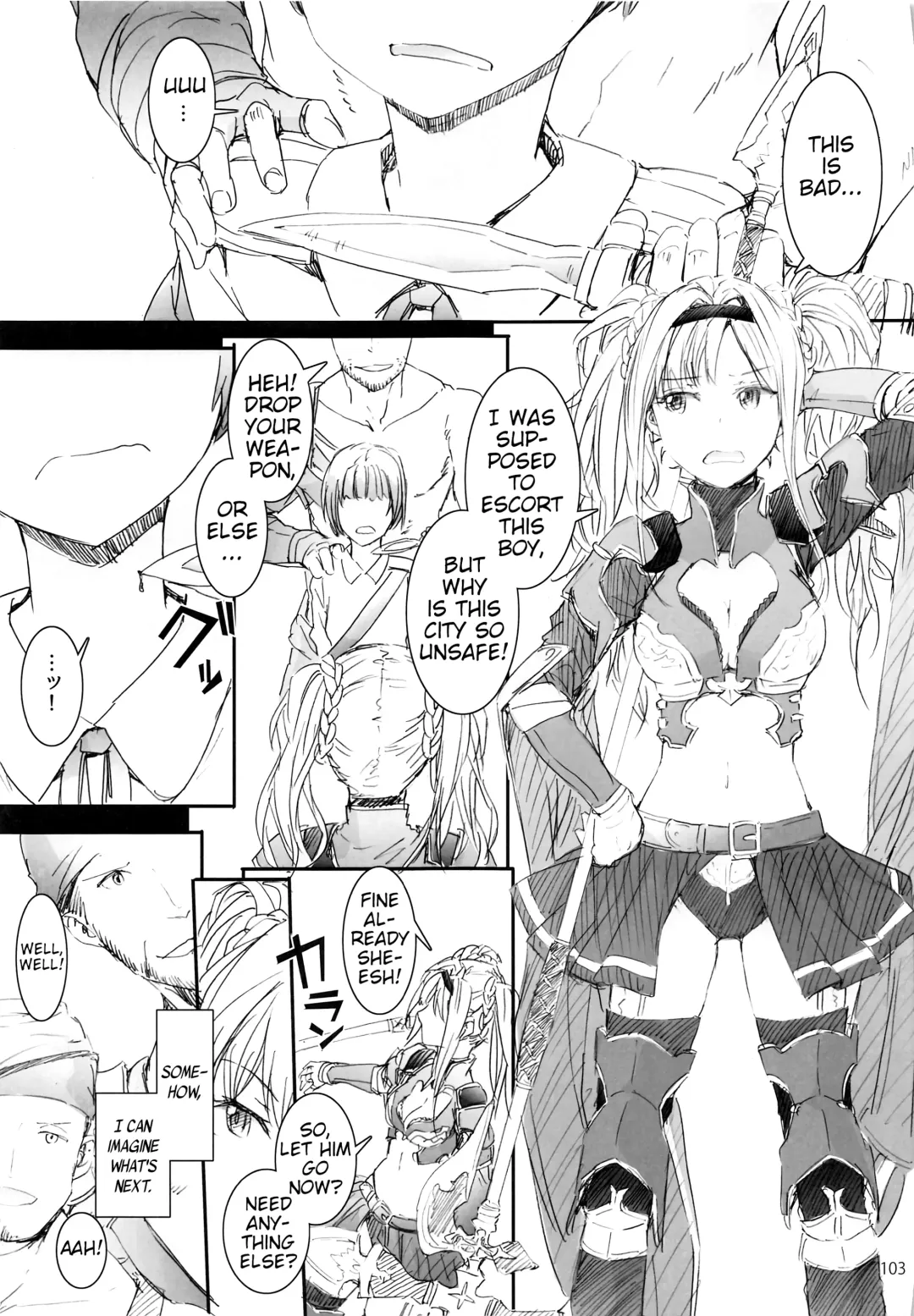 [Sumiya] Granblue Sekai wa Chian ga Warui EX | The World of Granblue Fantasy is Unsafe Fhentai.net - Page 2