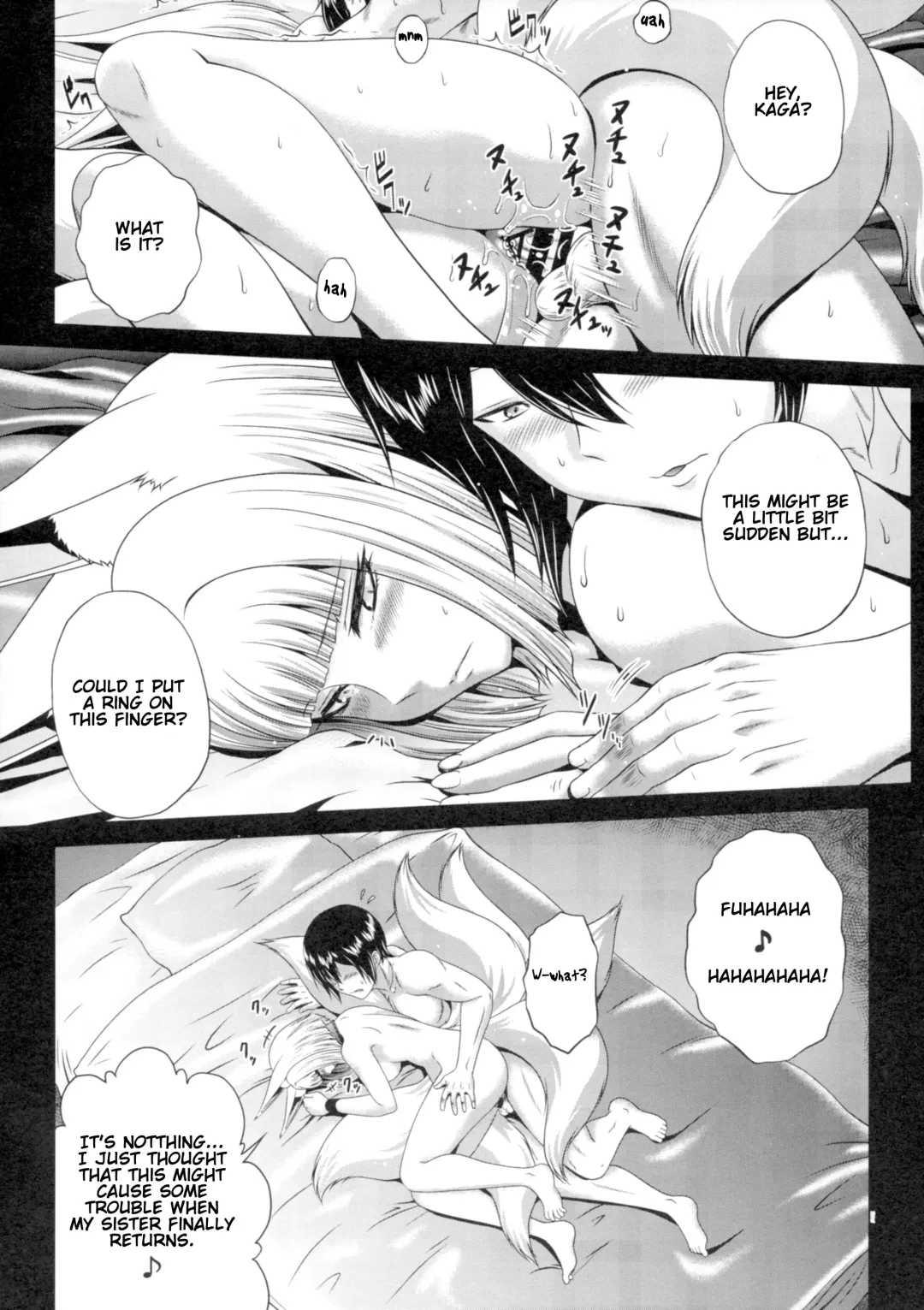 [Kaname Aomame] Saki ni Kita kara | Because I Got Here First Fhentai - Page 17
