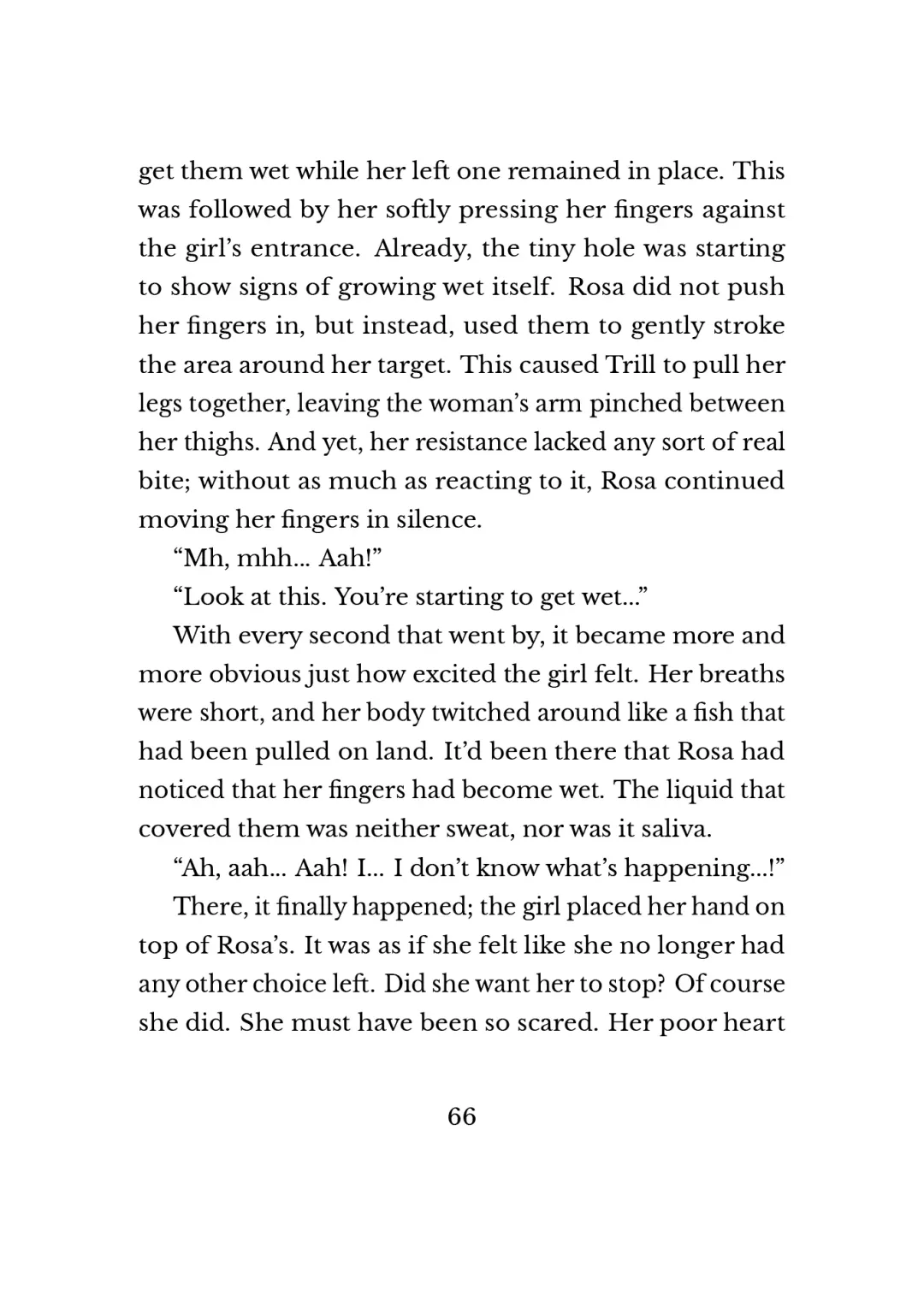 [Kuune Rin] Hiyuri no Kizuna - Furyou Onee-san to Kyuuketsu Shoujo-tachi | Scarlet Lily Bond - Older Delinquent Lady and Little Vampire Girls Ch. 1 Fhentai - Page 66