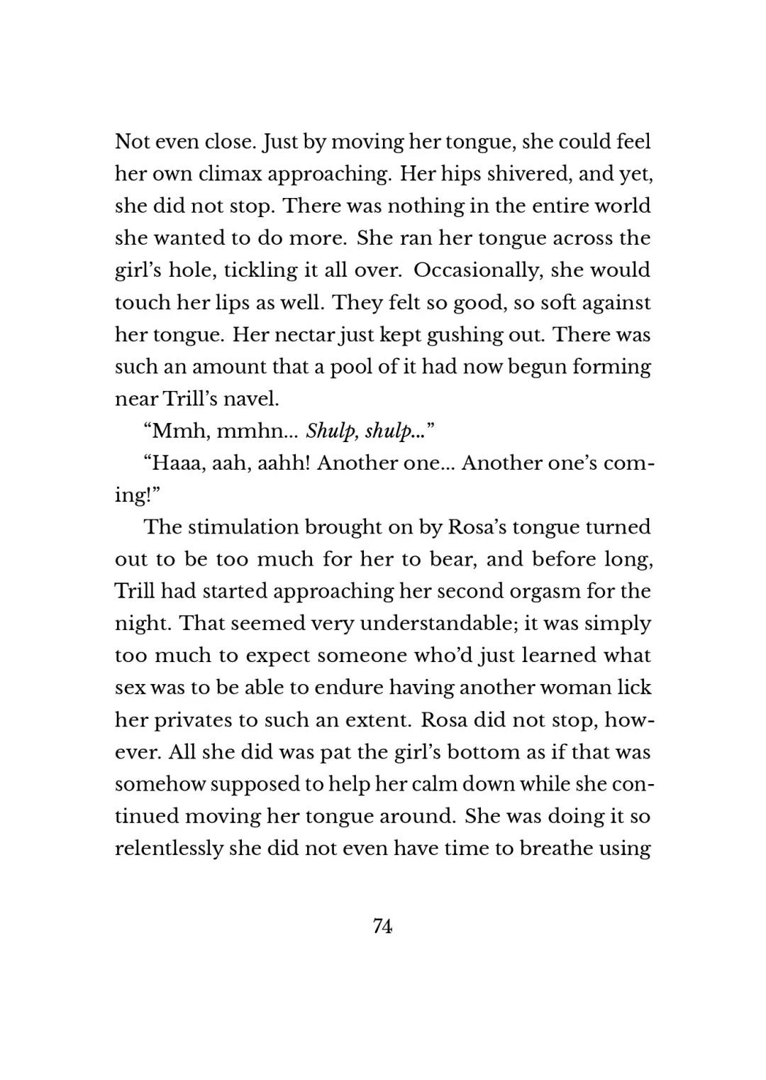 [Kuune Rin] Hiyuri no Kizuna - Furyou Onee-san to Kyuuketsu Shoujo-tachi | Scarlet Lily Bond - Older Delinquent Lady and Little Vampire Girls Ch. 1 Fhentai - Page 74