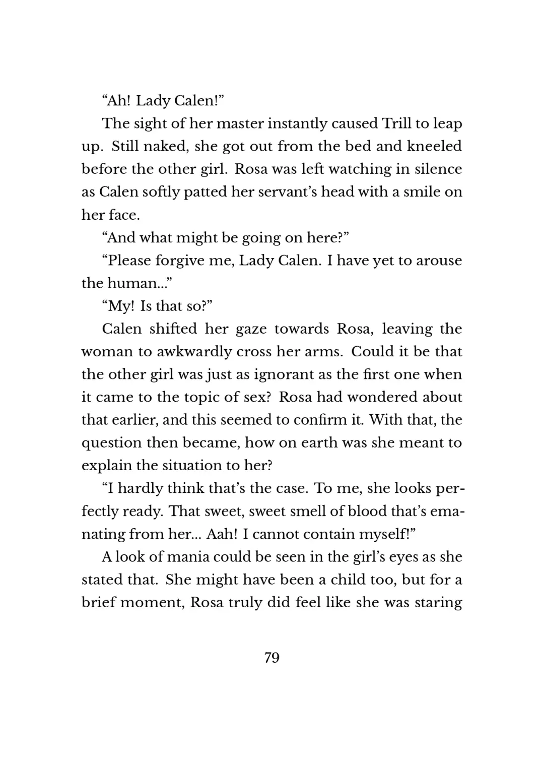 [Kuune Rin] Hiyuri no Kizuna - Furyou Onee-san to Kyuuketsu Shoujo-tachi | Scarlet Lily Bond - Older Delinquent Lady and Little Vampire Girls Ch. 1 Fhentai - Page 79