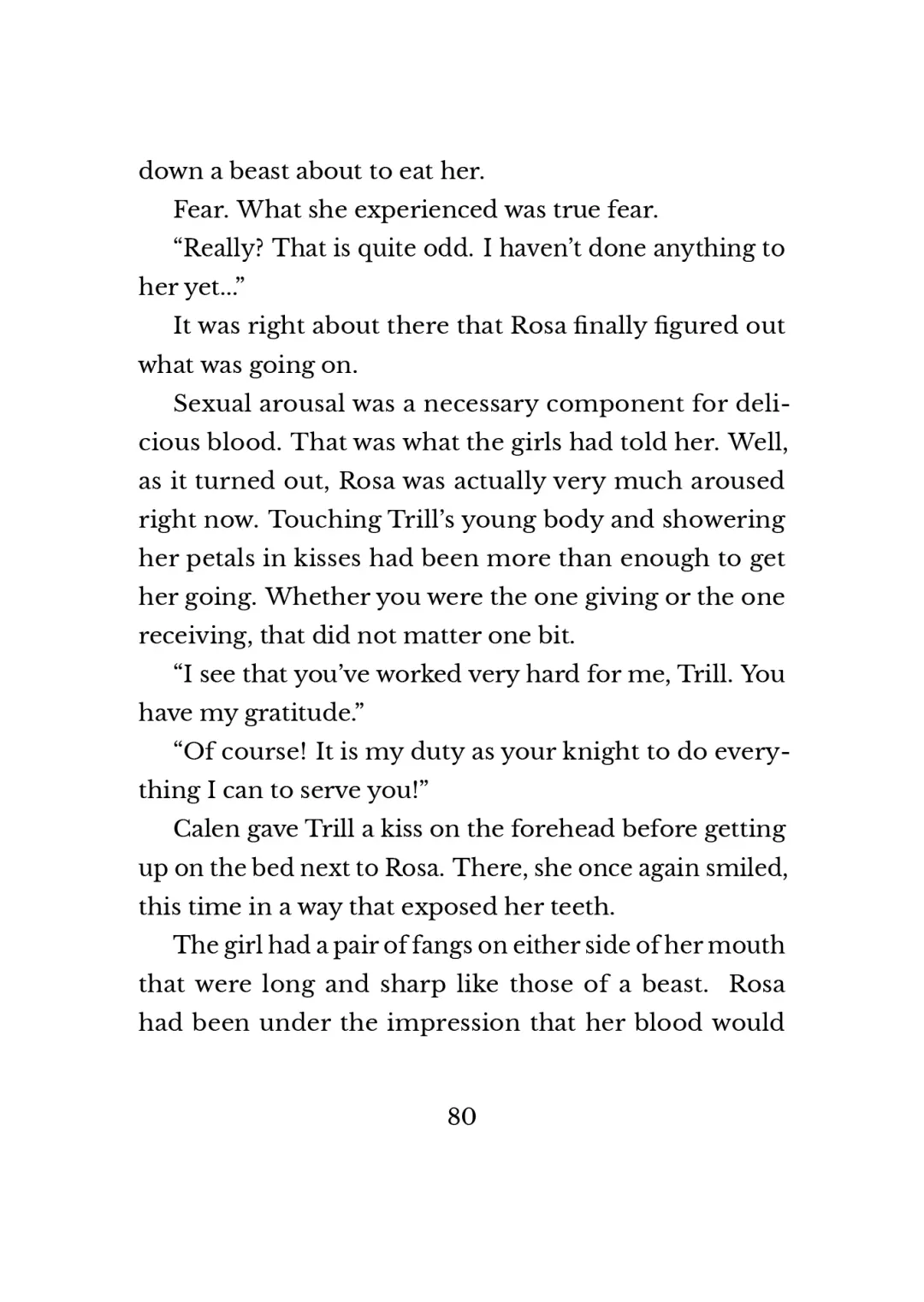 [Kuune Rin] Hiyuri no Kizuna - Furyou Onee-san to Kyuuketsu Shoujo-tachi | Scarlet Lily Bond - Older Delinquent Lady and Little Vampire Girls Ch. 1 Fhentai - Page 80