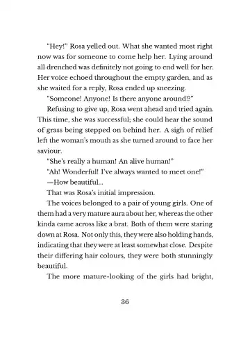 [Kuune Rin] Hiyuri no Kizuna - Furyou Onee-san to Kyuuketsu Shoujo-tachi | Scarlet Lily Bond - Older Delinquent Lady and Little Vampire Girls Ch. 1 Fhentai - Page 36