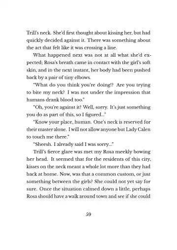 [Kuune Rin] Hiyuri no Kizuna - Furyou Onee-san to Kyuuketsu Shoujo-tachi | Scarlet Lily Bond - Older Delinquent Lady and Little Vampire Girls Ch. 1 Fhentai - Page 59