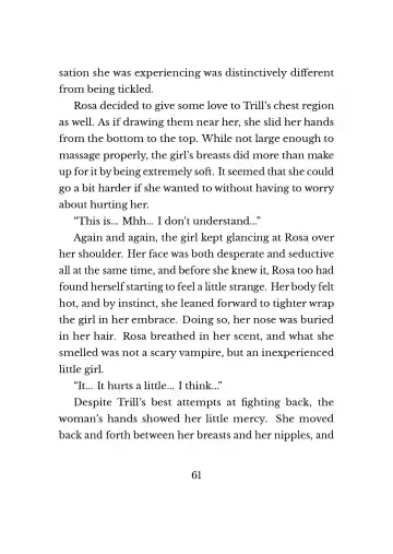 [Kuune Rin] Hiyuri no Kizuna - Furyou Onee-san to Kyuuketsu Shoujo-tachi | Scarlet Lily Bond - Older Delinquent Lady and Little Vampire Girls Ch. 1 Fhentai - Page 61