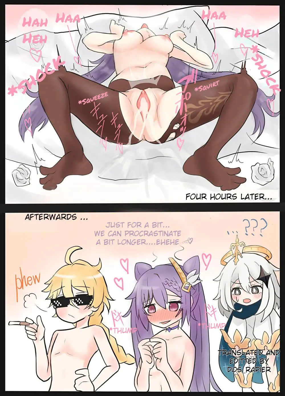 [Leogust] Genshin R18 Keqing-chan no Usui Hon Fhentai.net - Page 4