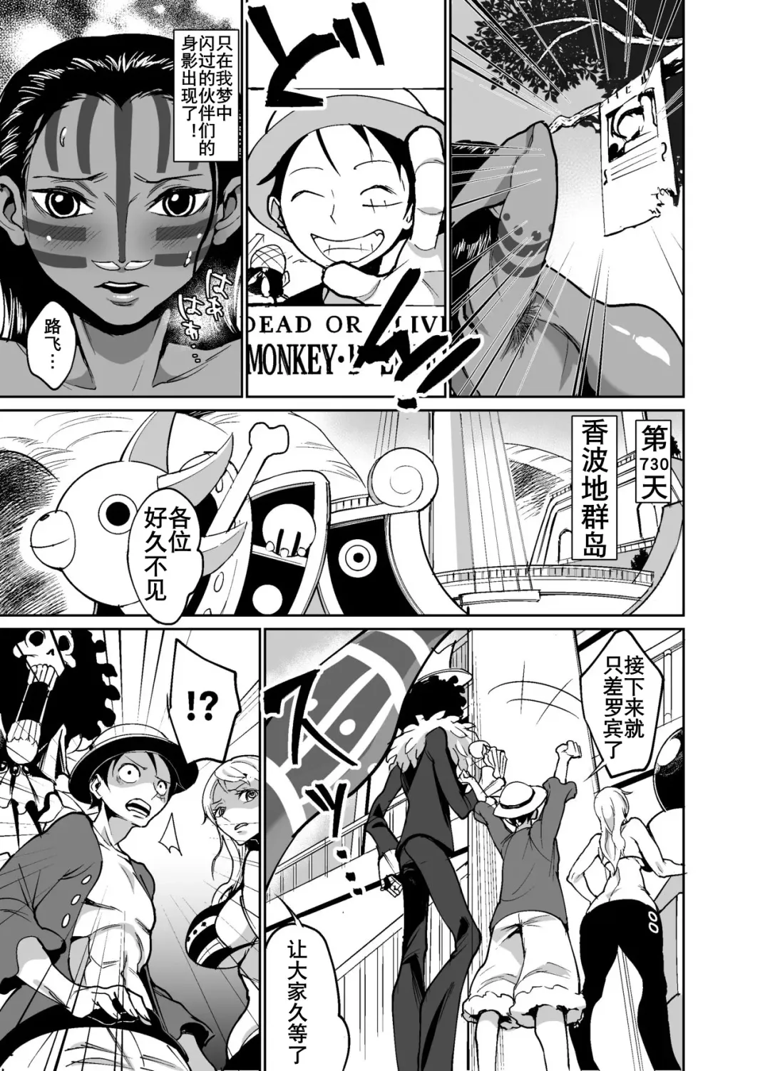 [Hamiltan] Nico Robin no Ibunka Kouyuuroku | 女考古学家异文化交流行 Fhentai - Page 33