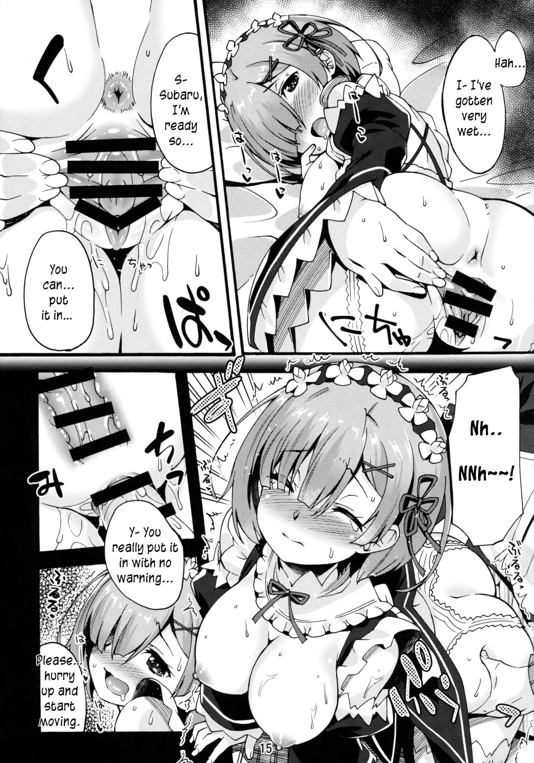 [Shinozuka Atsuto] Rem no Hitori Asobi | Rem's Playing by Herself Fhentai - Page 14