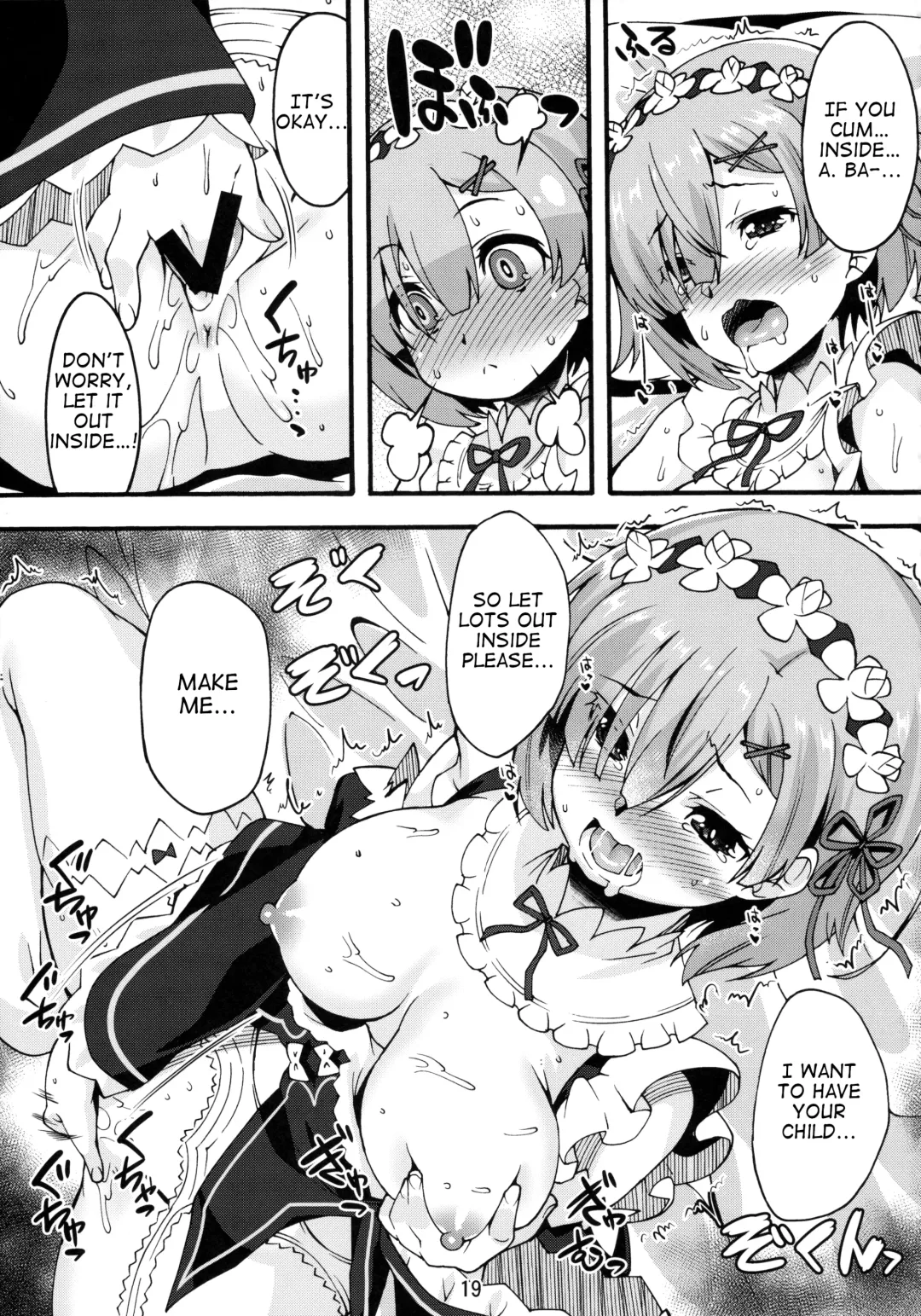 [Shinozuka Atsuto] Rem no Hitori Asobi | Rem's Playing by Herself Fhentai - Page 18