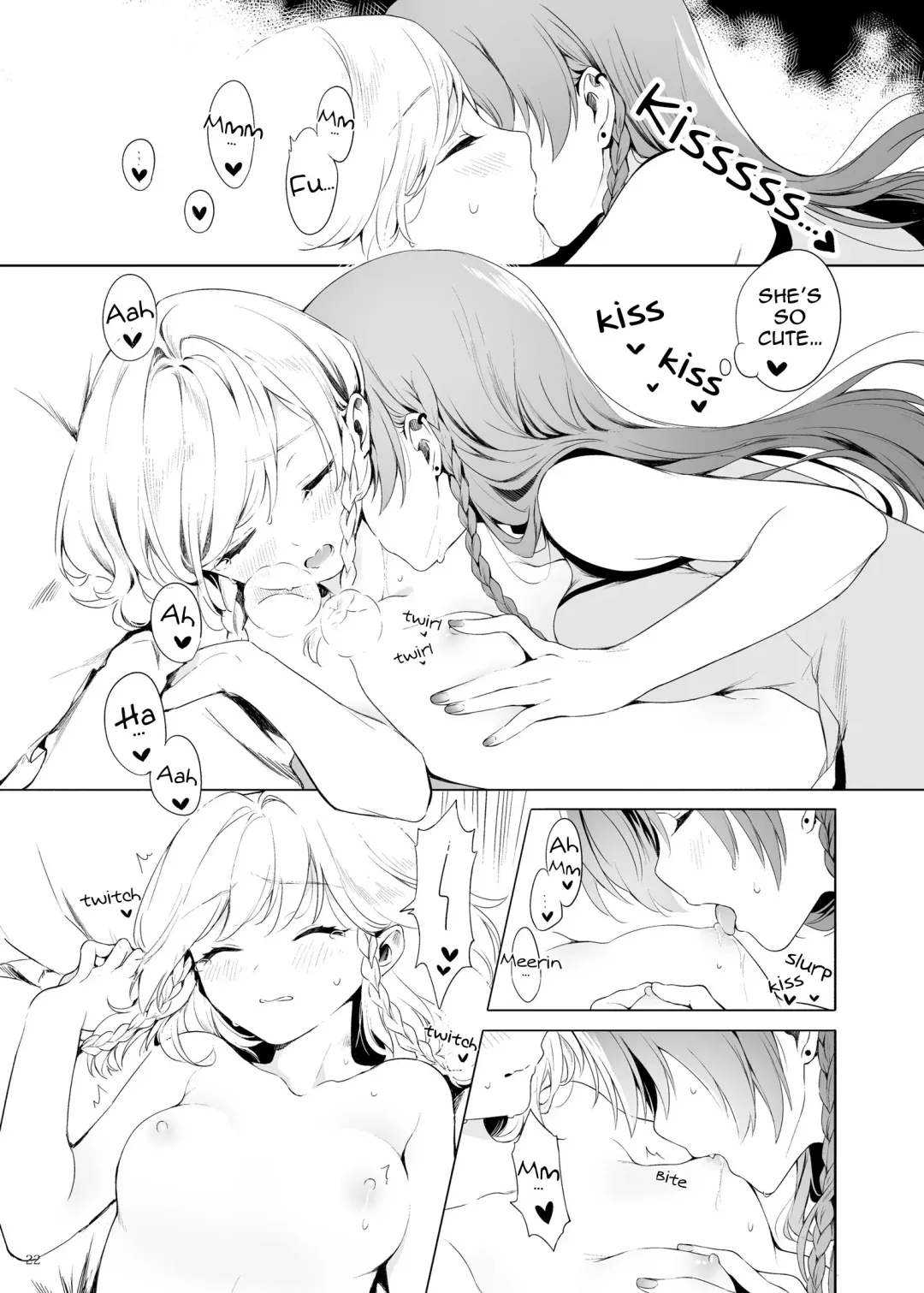 [Risui] Meiling ni Kawaigarareru Sakuya-san ga Mitai Hon | A book about Sakuya getting sweet with Meiling Fhentai.net - Page 22