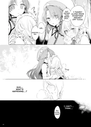 [Risui] Meiling ni Kawaigarareru Sakuya-san ga Mitai Hon | A book about Sakuya getting sweet with Meiling Fhentai.net - Page 10