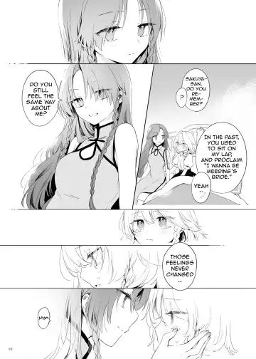 [Risui] Meiling ni Kawaigarareru Sakuya-san ga Mitai Hon | A book about Sakuya getting sweet with Meiling Fhentai.net - Page 16