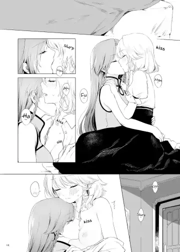 [Risui] Meiling ni Kawaigarareru Sakuya-san ga Mitai Hon | A book about Sakuya getting sweet with Meiling Fhentai.net - Page 18