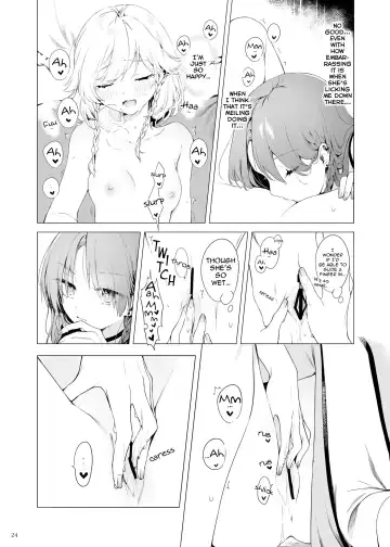 [Risui] Meiling ni Kawaigarareru Sakuya-san ga Mitai Hon | A book about Sakuya getting sweet with Meiling Fhentai.net - Page 24