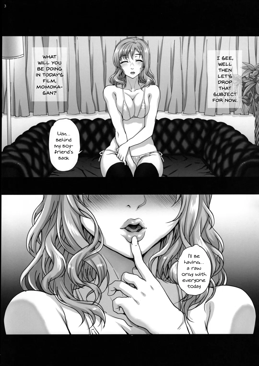 [Carn] Kareshi ni Naisho de 2 Nama Rankou...Shichaimashita. | Keep This A Secret From My Boyfriend 2 - I Had... Raw Group Sex Fhentai.net - Page 4