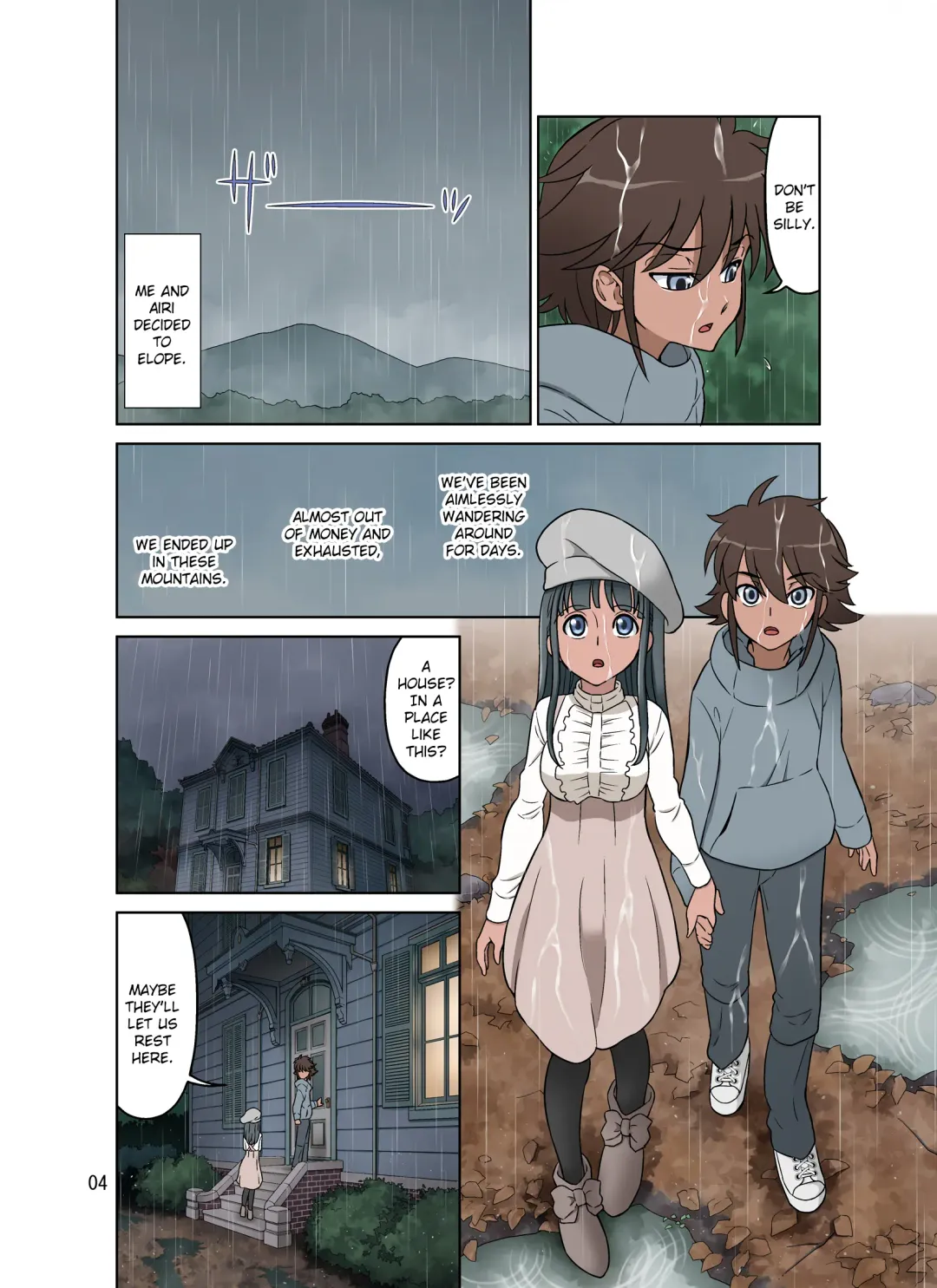 [Dozamura] Kakeochi | Elopement Fhentai.net - Page 56