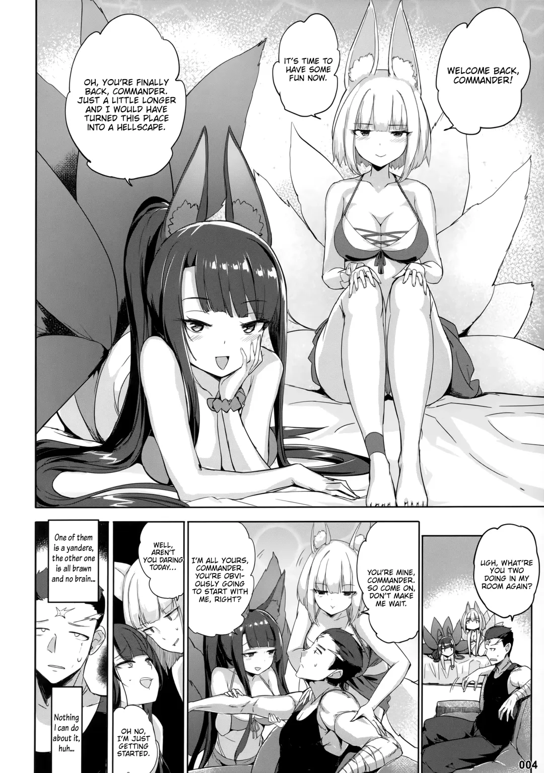 [Akaiguppy] Akagi Kaga Don | Akagi Kaga Threesome Fhentai - Page 5