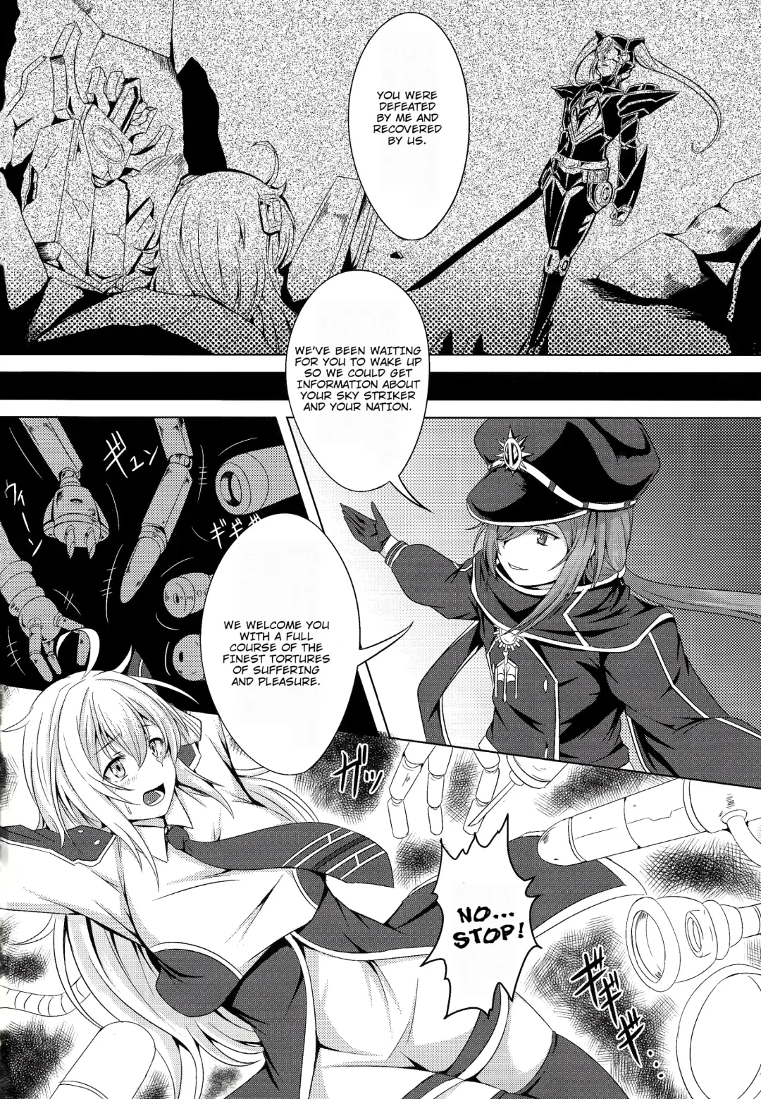 [Elis 120 Percent] Sentouki Kanraku ~Kedakaki Senshi ga Ochiru Hi~ | Fallen Sky Striker ~The Day The Noble Warrior Falls~ Fhentai - Page 3