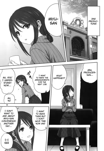[Mitarashi Kousei] Miyu to P no Oshigoto | Miyu and P's job Fhentai - Page 4