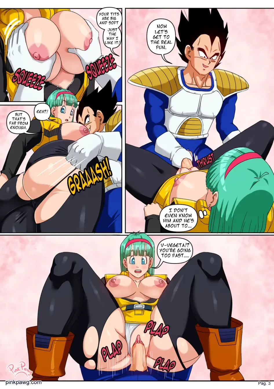 [Pink Pawg] Bulma pinkpawg Fhentai.net - Page 3