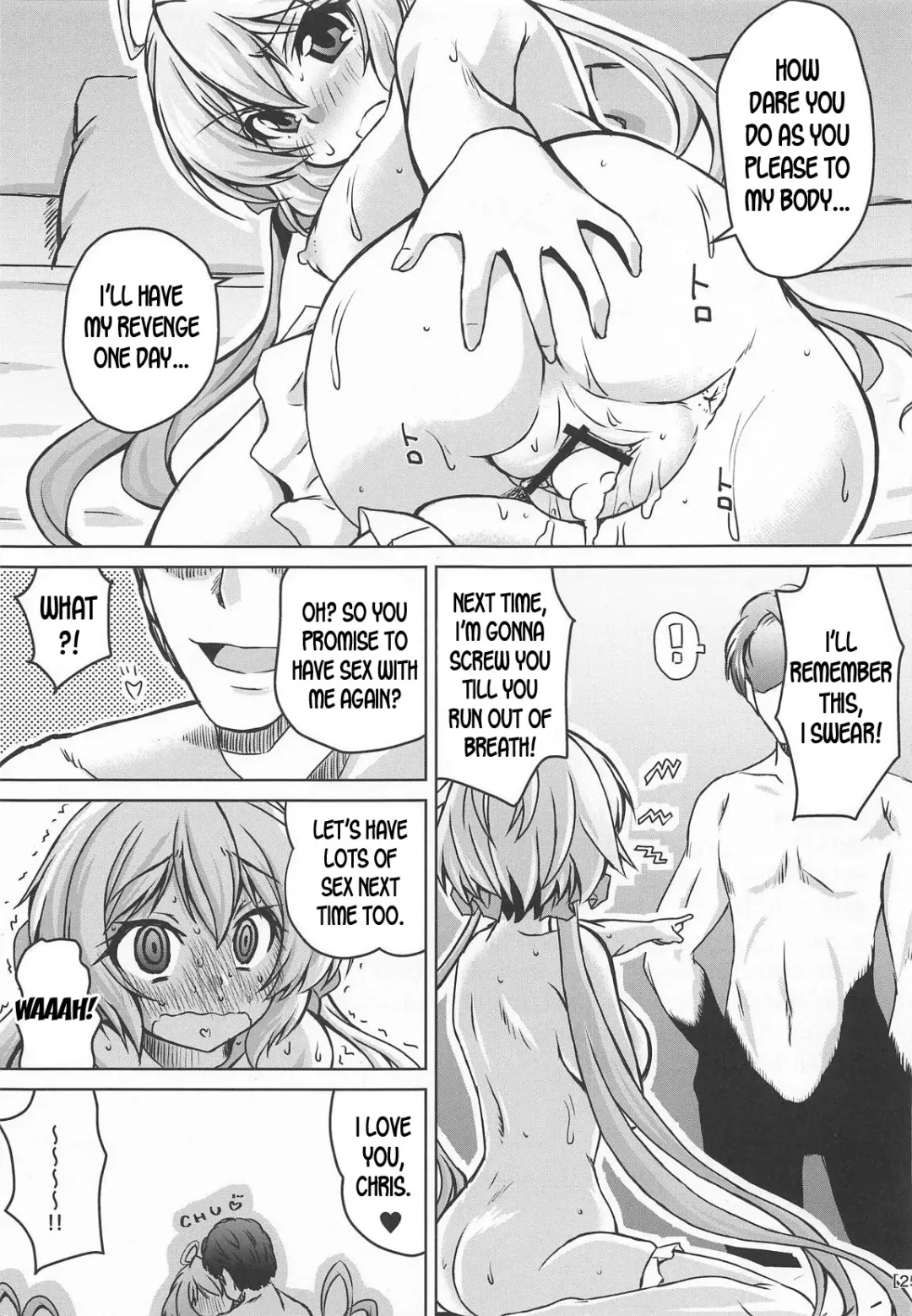 [Madae Thor] Junjou Karen na Yukine Chris to Love Love Otome na Ecchi Fhentai.net - Page 24