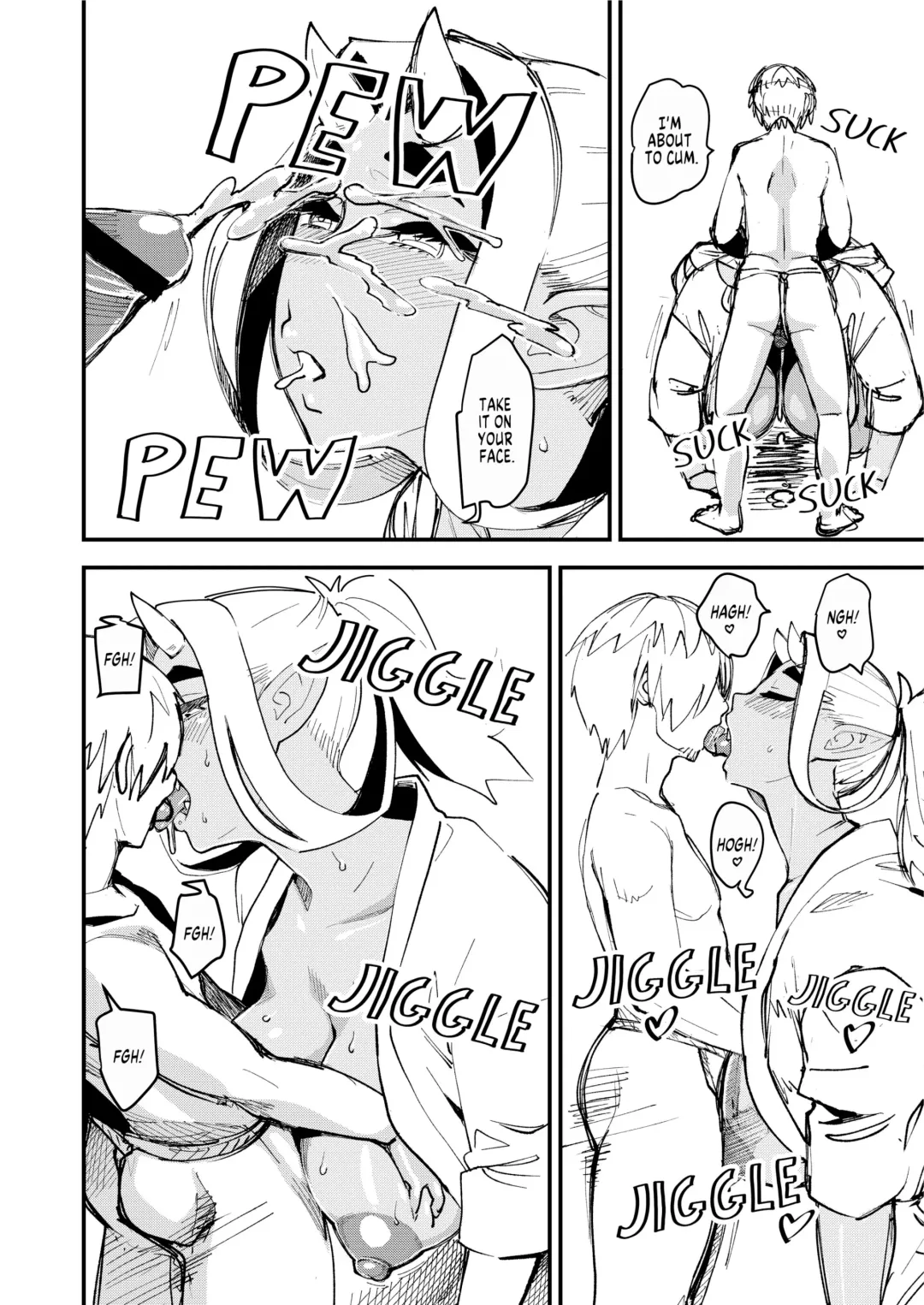 [Clover] Oni Musume to Tabibito | The Ogre Girl and The Traveler (decensored) Fhentai - Page 19