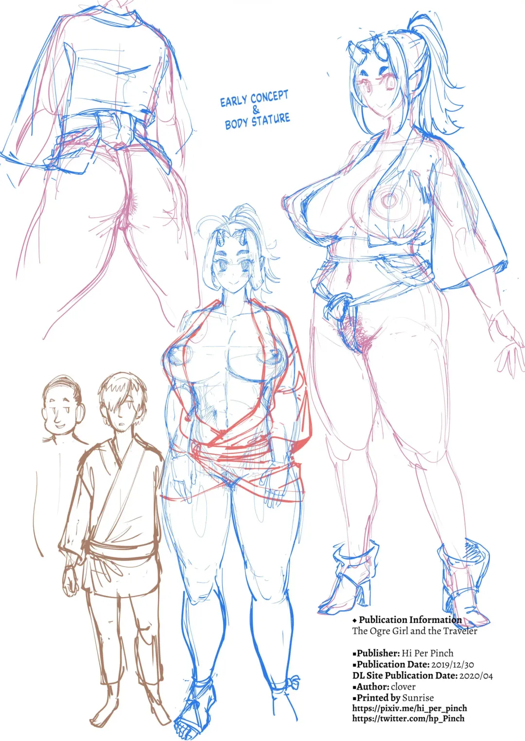 [Clover] Oni Musume to Tabibito | The Ogre Girl and The Traveler (decensored) Fhentai - Page 29