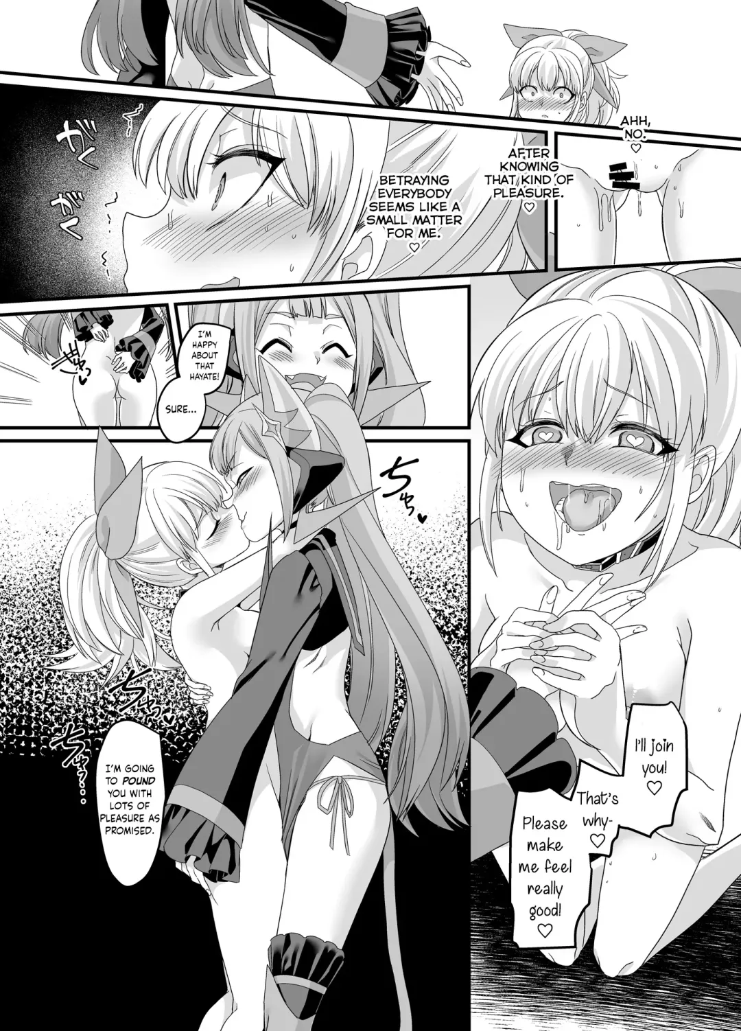 [Kouji] ShippuuTokunin Hayate ~Ingoku ni Otsu Kedakaki Ninkon~ | Elite Gale Ninja: Hayate ~Noble Shinobi Spirit Falling into Lewd Hell~ Fhentai - Page 24