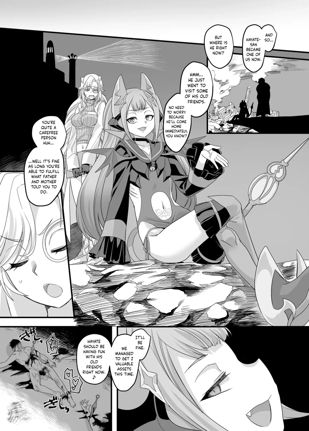 [Kouji] ShippuuTokunin Hayate ~Ingoku ni Otsu Kedakaki Ninkon~ | Elite Gale Ninja: Hayate ~Noble Shinobi Spirit Falling into Lewd Hell~ Fhentai - Page 30